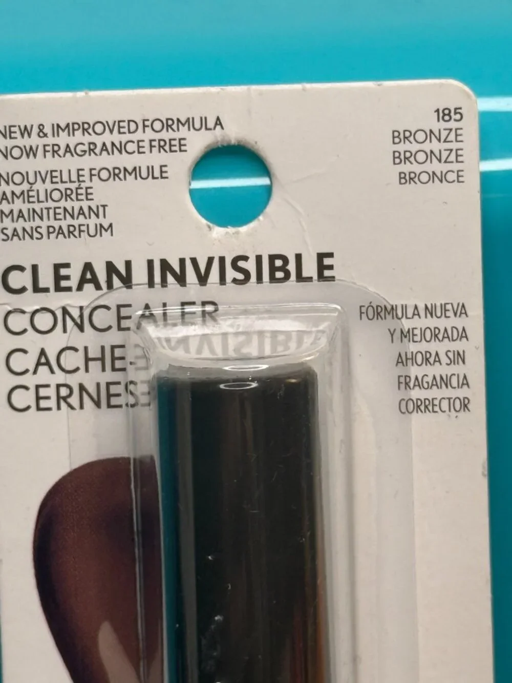 Covergirl Clean Invisible Concealer Bronze 185 - .23 oz